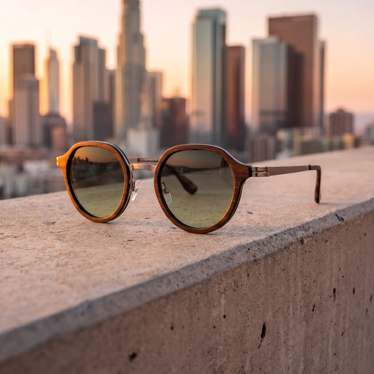 Skyline - lifestylová fotografie na betonovém povrchu v čistém moderním stylu