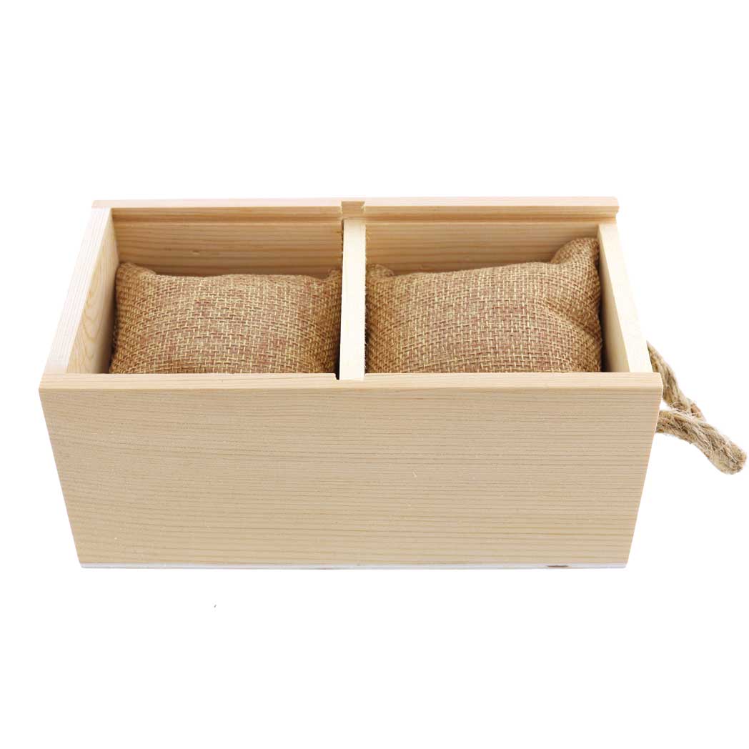 Dřevěné balení na partnerské hodinky