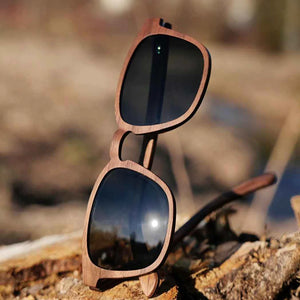 Dřevěné brýle sluneční Waldblick Ořech
