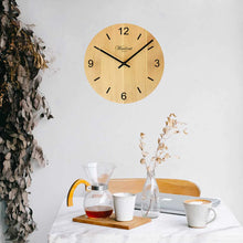 Vložte obrázek do prohlížeče Galerie, Dřevěné nástěnné hodiny Tempus Borovice Waidzeit