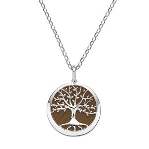 Dřevěný náhrdelník Strom života Ořech