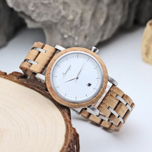 dřevěné hodinky pánské