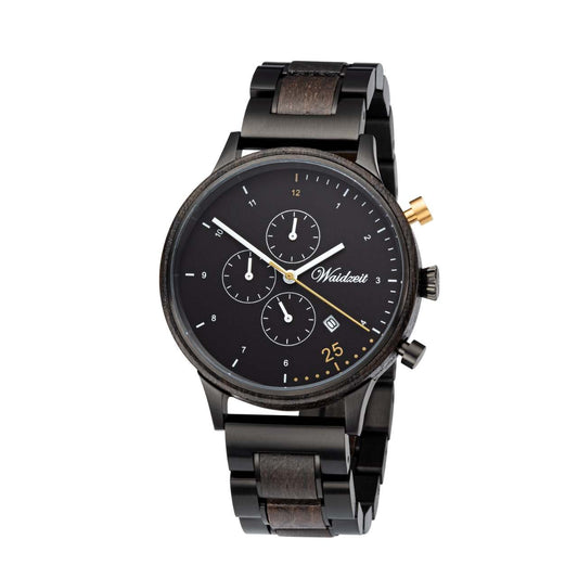 Dřevěné hodinky Barista Oro