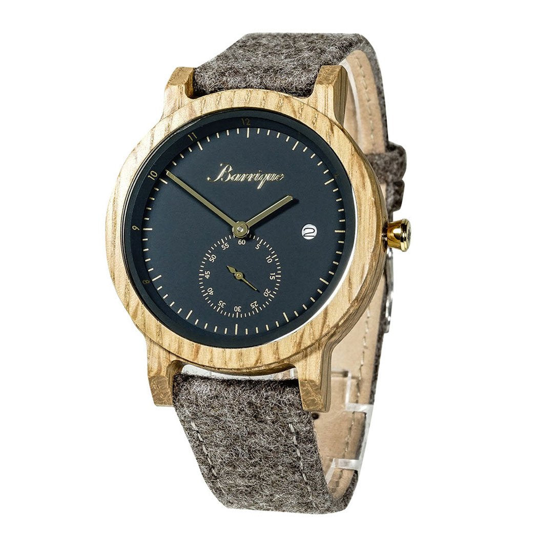 drevene panske hodinky