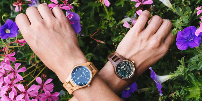 Dámské dřevěné hodinky Waidzeit ako věrné módní společníčky