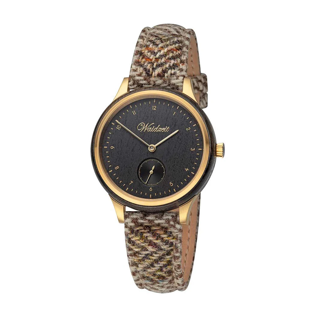 Dámské dřevěné hodinky Mystik Tweed