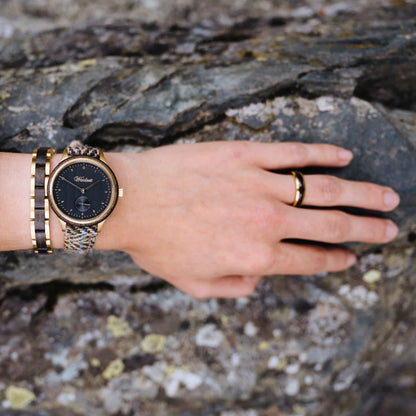 Harmonie Dámský Prsten Zlato-Dub Bahenní: Zlatý Dotek