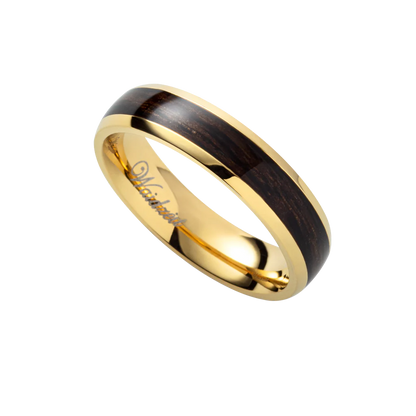 Harmonie Dámský Prsten Zlato-Dub Bahenní