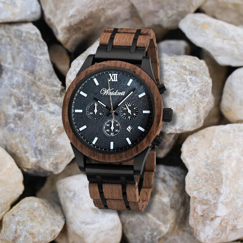 hodinky-černý ciferník-pánské