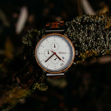 Vložte obrázek do prohlížeče Galerie, Dřevěné hodinky Barista Silver pro muže