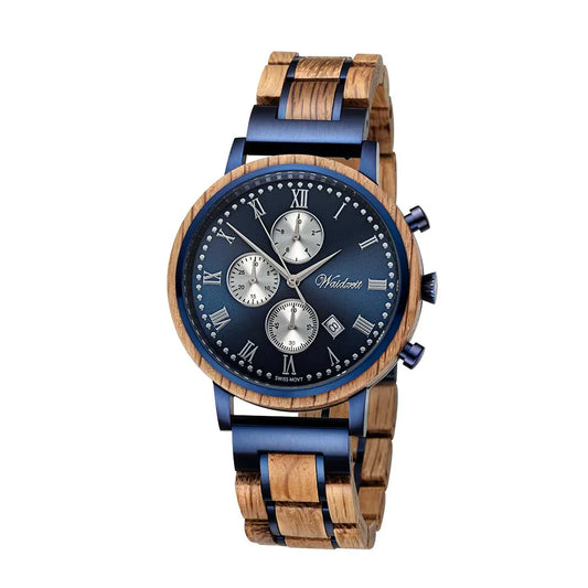 pánské hodinky z dubového dřeva