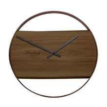 Vložte obrázek do prohlížeče Galerie, Premium Ořech - dřevěné nástěnné hodiny