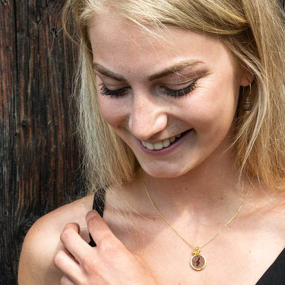 Dřevěný náhrdelník Dub bahenní