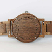 Vložte obrázek do prohlížeče Galerie, kvalitni damsky dreveny hodinky