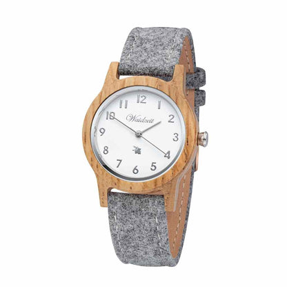 Dřevěné hodinky dámské