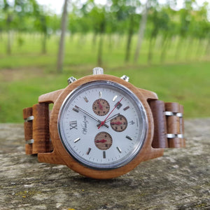Dřevěné hodinky Barrique pro muže