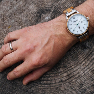dřevěné pánské hodinky