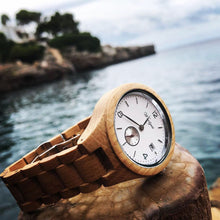 Vložte obrázek do prohlížeče Galerie, sportovní model dřevěných hodinek barrique